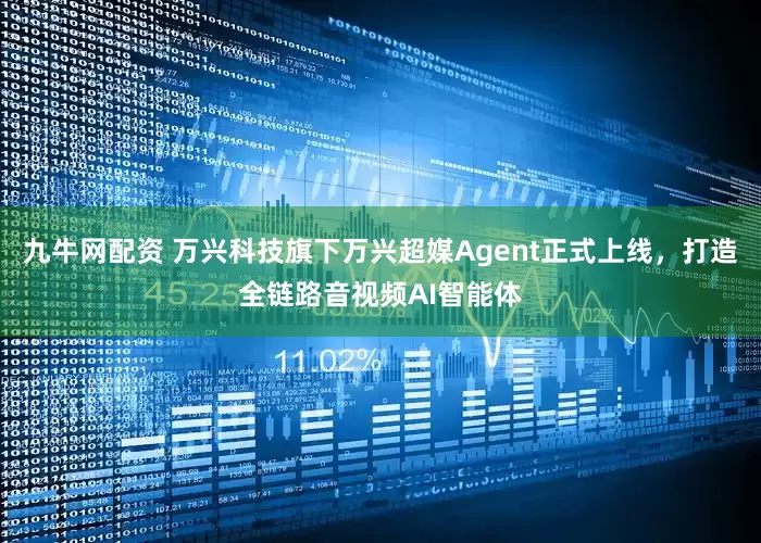 九牛网配资 万兴科技旗下万兴超媒Agent正式上线，打造全链路音视频AI智能体